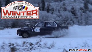 Romania Historic Winter Rally 2024 HD  Drift amp Snow [upl. by Nerac351]