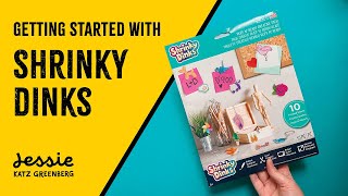 How to Get Started with Shrinky Dinks  Shrink Plastic Tips and Tricks for Beginners [upl. by Arihat]