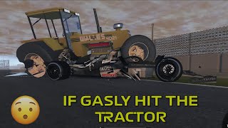 If Gasly Hit The Tractor at 250kmh [upl. by Ahsyt950]