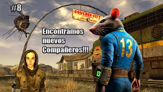 Fallout New Vegas  Encontramos Nuevos Compañeros  EP 8  Español [upl. by Nnayelhsa]