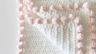 Crochet Blanket Dot Border [upl. by Magnusson66]