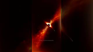 Black hole reaction☠️☠️space cosmosjourney earth shorts [upl. by Oizirbaf84]