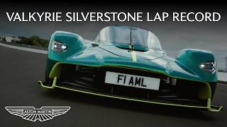 Aston Martin Valkyrie breaks Silverstone track record [upl. by Ollie911]