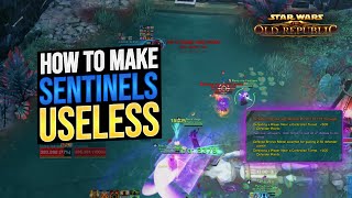 How to make SENTINELS USELESS  AP PowerTech  Yavin Ruins  Patch 74  SWTOR PVP Gameplay 2023 [upl. by Nahgam]