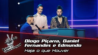 Diogo Piçarra Daniel Fernandes e Edmundo  quotHaja o que Houverquot  Semifinal  The Voice Portugal [upl. by Akemej]