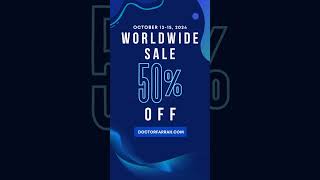 Worldwide Sale 50 Off Oct 1215 2024 [upl. by Hahn]