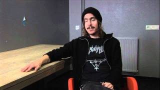 Opeth interview  Mikael Akerfeldt part 1 [upl. by Llehsar915]