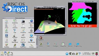 Acorn Archimedes RISC OS on Raspberry Pi 400 [upl. by Davon614]