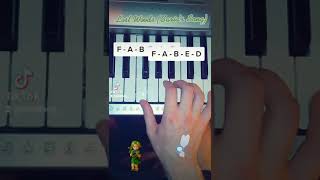 Lost Woods Sarias Song  How to Play  Easy Piano Tutorial [upl. by Lasky]