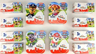 Big unboxing 40 eggs Kinder Surprise Eggs quotApplayduquot  Paw Patrol 2024 [upl. by Ayerim848]