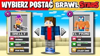 MINECRAFT ale WYBIERAM JAKIM ZADYMIARZEM z BRAWL STARS GRAM ⭐ [upl. by Euqinahs701]