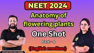 Anatomy of flowering plants in One Shot Part 4 All Complete Chapter Concept amp PYQS [upl. by Acireit]