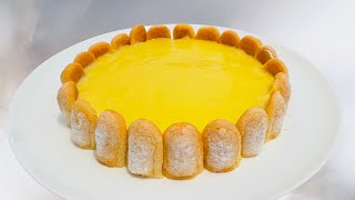 Tarte Au Citron Sans Cuisson  Façon Charlotte [upl. by Elyse]