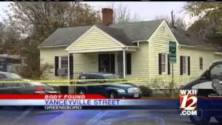 Body Found In Greensboro House [upl. by Carew]