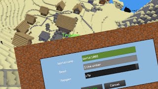 Top 5 village seedsMulticraft [upl. by Sidman262]