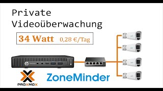 PrivateVideoüberwachung mir Proxmox und ZoneMinder [upl. by Vocaay]