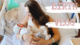 BIRTH VLOG  induced labor 39 weeks [upl. by Assilim]