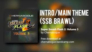 SSF2  IntroMain Theme SSB Brawl [upl. by Suillenroc]