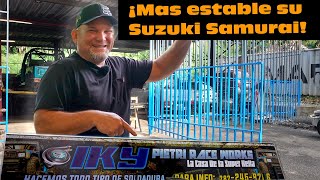 Visita a fabricador Iki Pietri de todo para su Suzuki Samurái y mucho más [upl. by Ellertnom]