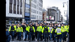 Rivalry in the Air PreMatch Tensions Between Brighton and Palace Fans 2024 [upl. by Aerua]