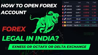 How To Open Account in Forex How To Trade Forex in India [upl. by Acirdna681]