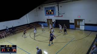 Riverside High School vs Sabetha High School Mens JV Basketball [upl. by Annabelle]