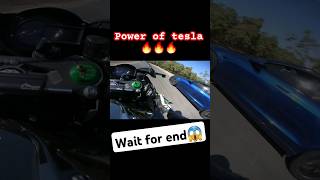 H2r vs tesla plaid drag race😱😱 whos win  MADMAXY support subscribe racing ninja [upl. by Enined]