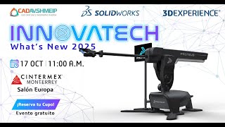 Lanzamiento SolidWorks 2025  Innovatech  17 de octubre de 2024 [upl. by Critta]