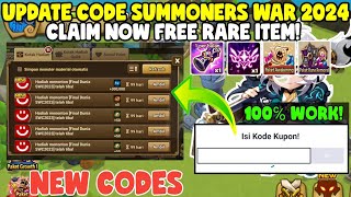 NEW ⚠️ SUMMONERS WAR PROMO CODE JANUARY 2024  CODES SUMMONERS WAR  NEW CODES COUPON SUMMONERS WAR [upl. by Held]