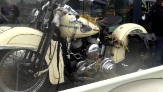 Motorcycle swap meet  motorbeurs Moto Retro Wieze 2016  Belgium [upl. by Birkner106]