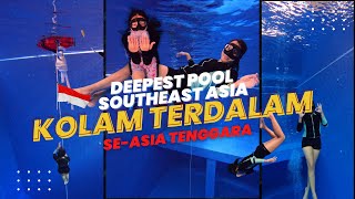 Kolam Terdalam Se Asia Tenggara di Indonesia  Tribuana Dive Center  Deepest Pool in Southeast Asia [upl. by Fancie]