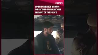 When Lawrence Bishnoi Threatened Salman Khan In Front Of The Police Date January 6 2018 [upl. by Nolie]