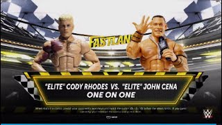 Elite John Cena vs Elite Cody Rhodes DLC WWE2K24 [upl. by Rosco]