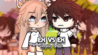 EX VS EX SINGING BATTLE  GACHA LIFE  GLSB  ditsy 🍓 [upl. by Carrick]