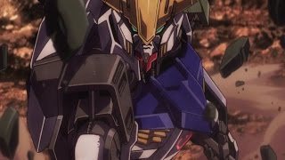 OMG Cold Blooded Killer Gundam Iron Blooded Orphans Episode 3 機動戦士ガンダム 鉄血のオルフェンズ [upl. by Olbap907]