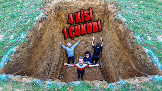 DEV ÇUKURDAN ÇIKABİLEN HAYATTA KALIR 4 METRE [upl. by Thaddus]