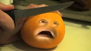 Annoying Orange Gets BLENDED360pmp4 [upl. by Darin]