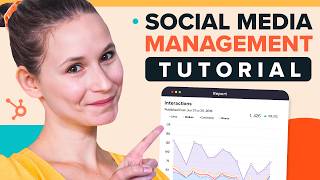 Social Media Management Software Tutorial  HubSpot Marketing Hub [upl. by Leirud]