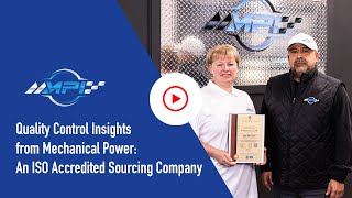 Quality Control Insights from Mechanical Power An ISO Accredited Sourcing Company [upl. by Sorce]