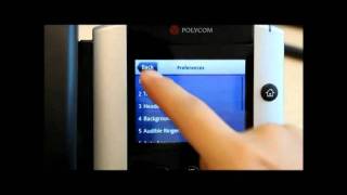 Polycom VVX 500 Demo [upl. by Hoebart749]