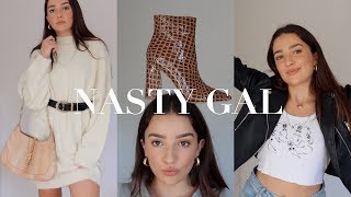 NASTY GAL TRY ON HAUL 2019  An Honest Review [upl. by Kerrie]