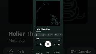 Metallica Holier Than Thou music rock channel band youtubemusic [upl. by Googins]