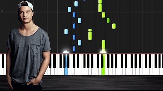 Kygo  Firestone  Piano CoverTutorial by PlutaX  Synthesia [upl. by Alicul]