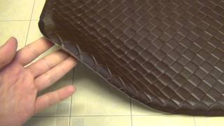 GelPro Basketweave Comfort Floor Mat 20 x 36 inch Truffle Review [upl. by Naejeillib]