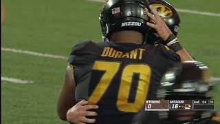 HIGHLIGHTS Mizzou moves to 20 vs Wyoming [upl. by Terese]