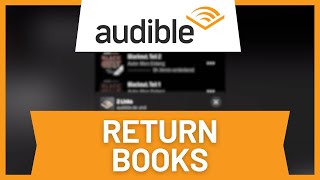 Audible How to Return Books [upl. by Jabez353]