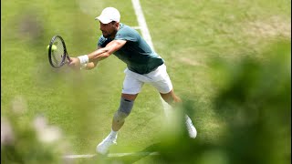 Wimbledon 2024 Practice Highlights  Djokovic Alcaraz Sinner Medvedev Wawrinka Tiafoe [upl. by Ahsienroc51]