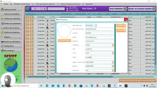 Présentation de lapplication de gestion de cotisation dénommée GesCot [upl. by Pinette64]