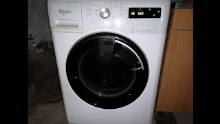 Whirlpool washing machine anti crease [upl. by Auqeenahs]