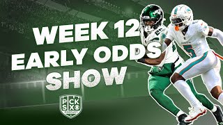 NFL Week 12 EARLY Look at the Lines Odds Picks Predictions and Betting Advice [upl. by Hunsinger]